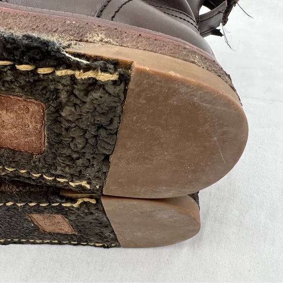 COACH Harvey Boot Mens 11 B MSRP $495 Brown Leather Slip on - Picture 3 of 13